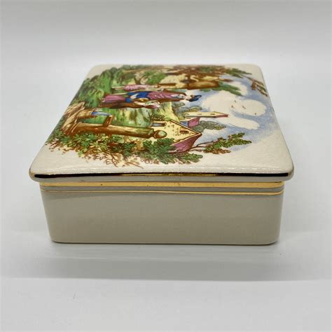 Sandland Ware Vintage Trinket Box Lancaster Sandland LTD Etsy