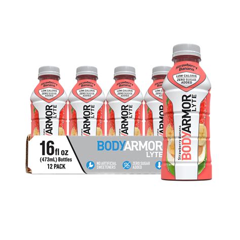 Bodyarmor Lyte Sports Drink Low Calorie Sports Beverage Strawberry