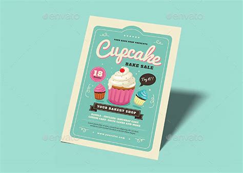 Bake Sale Flyer Template Designs 31 Free Psd Ai Word Indesign Format