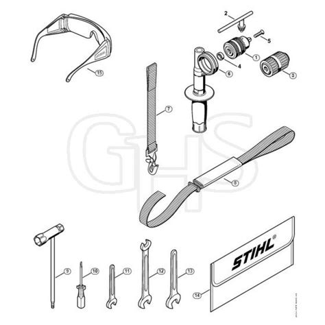 Genuine Stihl Bt Q Tools Extras Ghs