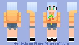 #summer Minecraft Skin