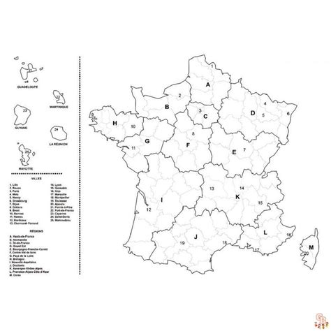 Coloring Pages France Discover The Regions And Monuments For Free