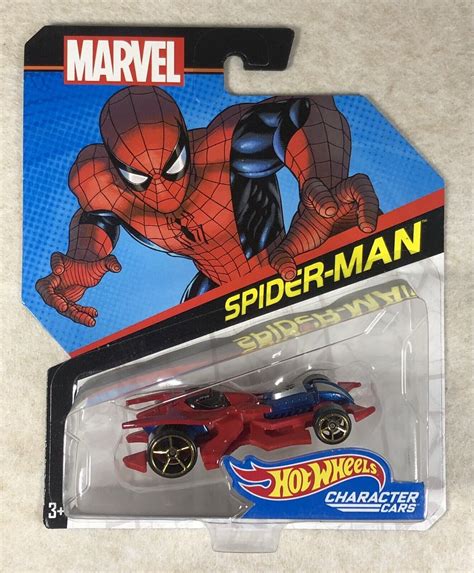 Hot Wheels Spider Man Marvel Character Car 2016 BDM72 0911 EBay