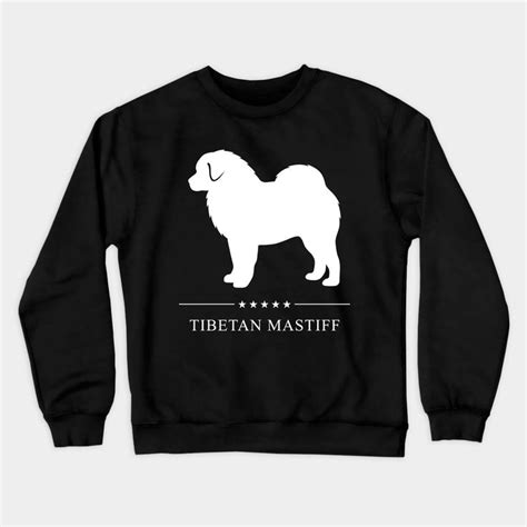 Tibetan Mastiff Dog White Silhouette By Millersye Bichon Frise Dogs