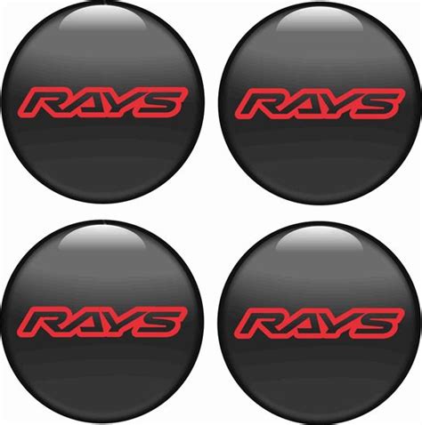 Zen Graphics RAYS Wheel Centre Gel Badges