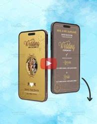 Wedding Invitation Hindu Wedding Animation E Wedding Card Code Di