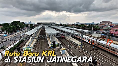 Lebih Nyaman Rute Baru Krl Commuter Line Di Stasiun Kereta Api