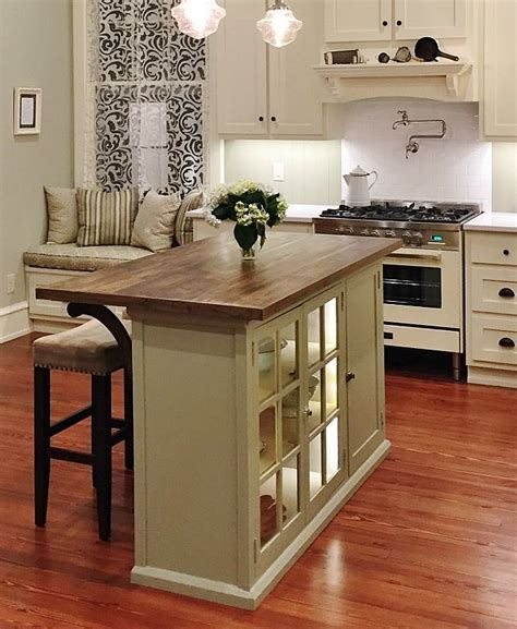 Diy Kitchen Island From Vintage Cabinet