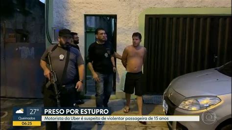 V Deo Motorista Da Uber Preso Por Estuprar Adolescente Bom Dia Rio