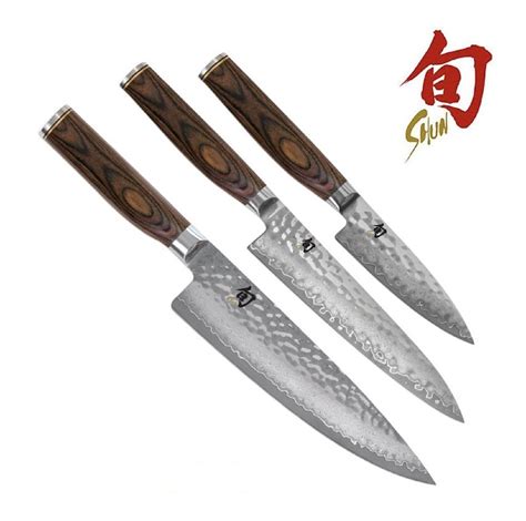 Buy Shun Premier 3 Piece Knife Set Online Purplespoilz Australia