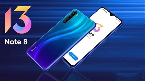 Miui 13 Android 12 Para O Redmi Note 8 2019 Gingko Link Na