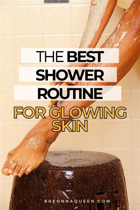 Shower Routine For Glowing Skin Tips Tricks Steps In 2024 Shower