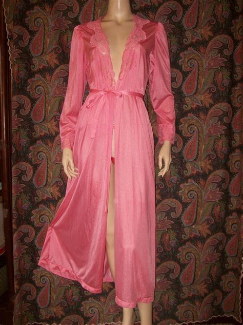 Vintage Olga Pink Lacy Gem