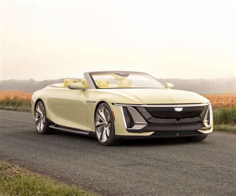 Cadillac Sollei Concept Ev Green And Juice