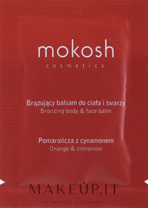 Mokosh Cosmetics Bronzing Body Face Balm Orange Cinnamon