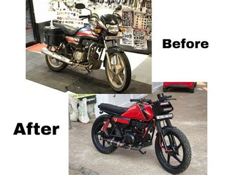 Hero Honda Cd Modified Into Cafe Racer Reviewmotors Co