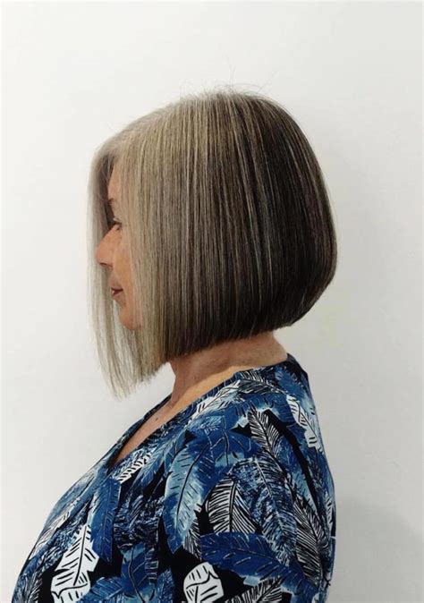 58 Silver Hairstyles For Women Over 50