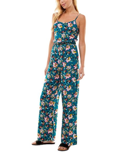 Kingston Grey Juniors Tie Back Jumpsuit Macys