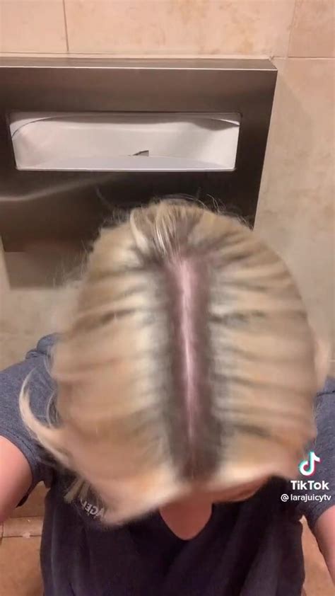 Pretty Blonde Toilet Fart ThisVid