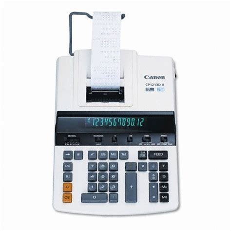 Cp Dii Commercial Desktop Printing Calculator By Canon