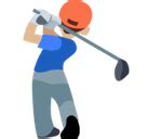 🏌🏼 Person Golfing Emoji with Medium-Light Skin Tone Meaning