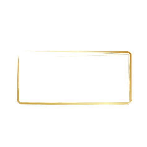 Gold frame border 26867155 PNG