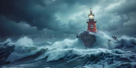Lighthouse Rescue Stock Illustrations 807 Lighthouse Rescue Stock