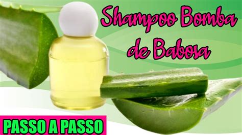 Como Fazer Shampoo De Babosa Caseiro Cresce Muito Youtube