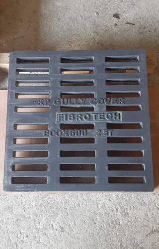 Full Floor Square FRP Square Gully Cover Load Capacity 2 5 Ton At