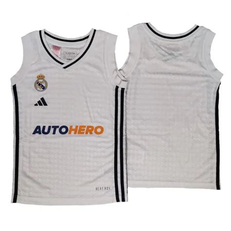 Nueva Camiseta Real Madrid Baloncesto Junior Adidas Oficial 2025