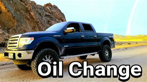 How To 09 14 F150 Ecoboost Oil Change Youtube