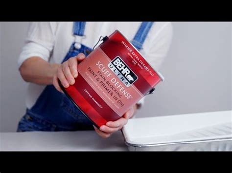 Behr Ultra Scuff Defense Paints Deliver A Rich Flat Finish For