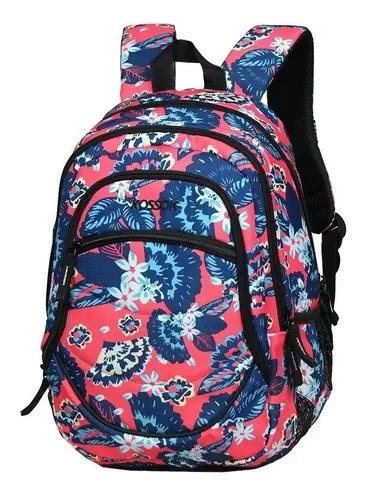 Mochila Feminina Kossok Lepi Urban Padded Back Cor Parker