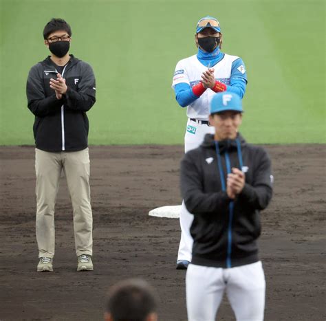 【日本ハム】松本剛「最高の景色を見られるように戦っていきましょう」春季キャンプ一丁締め プロ野球写真ニュース 日刊スポーツ