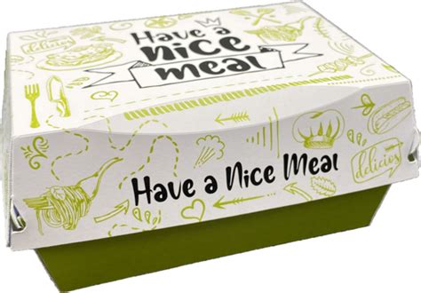 Have A Nice Meal Burger Box Bb9 Elc Uk Ltd