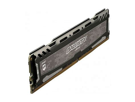 Mem Ram Crucial Ballistix Sport Ddr4 8gb3000 Bls8g4d30aesbk Gris