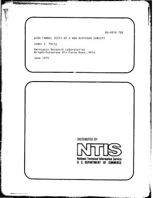 Fillable Online Dtic Distributed By National Technical Information