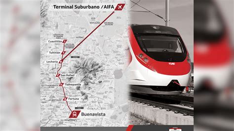 Cuándo estará listo el Tren Suburbano al AIFA