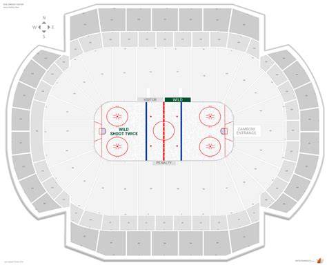 Xcel Center Seating Chart