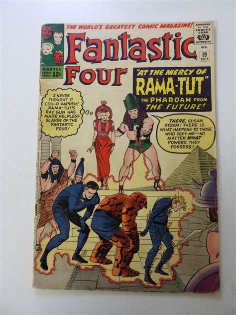 Fantastic Four St Appearance Of Rama Tut Gd Vg See