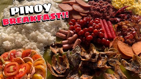 PINOY ALMUSAL FILIPINO BREAKFAST QUICK AND EASY MORNING FOOD