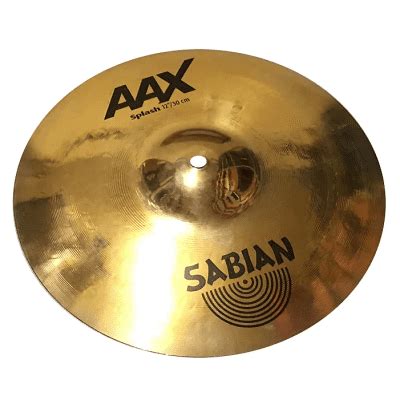 Sabian Aax Splash Cymbal Reverb