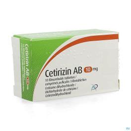 Cetirizin Ab 10mg Filmomh Tabl 10