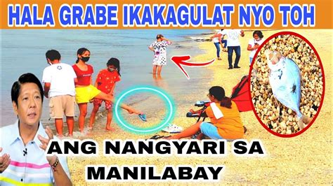 Hala Grabe Ikakagulat Nyo Toh Ang Nangyari Ngayon Sa Manilabay Youtube