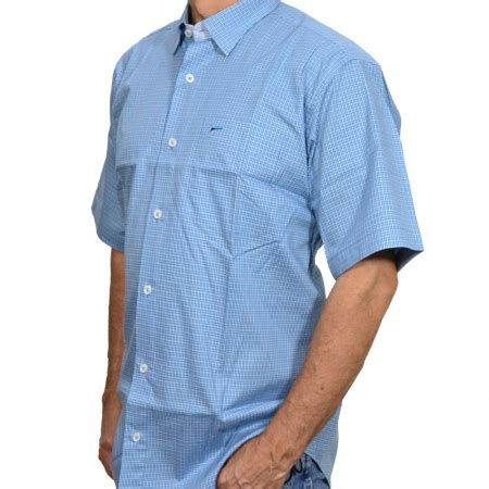 Camisa Xadrez Masculina Manga Curta Country Fast Back