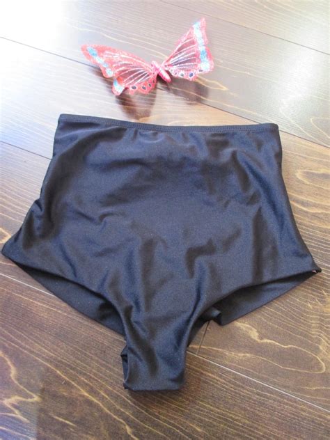 High Waisted Cheeky Bikini Bottoms Pink Bow Bandeau Top With Etsy