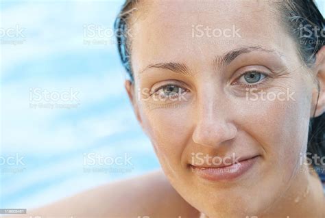 Woman In Swimming Pool Stock Photo Download Image Now Adult Adults