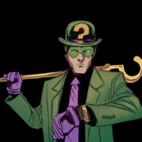 The Riddler Comic Gotham Villains Batman Riddler Riddler Gotham