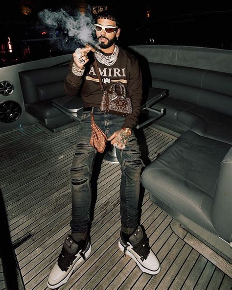 Anuel AA Outfit from December 6, 2023 | WHAT’S ON THE STAR?