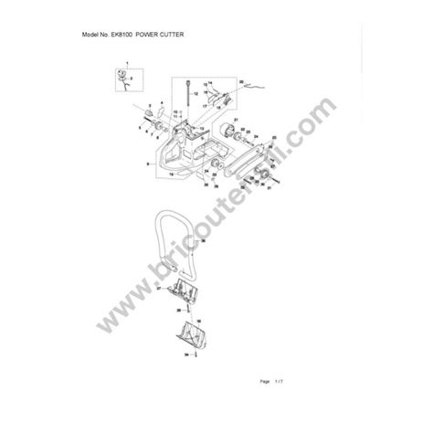 Makita Spare Parts For Power Cutters Ek8100ws